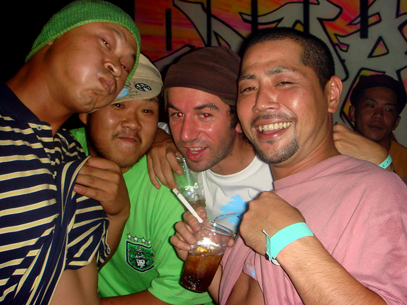 Soirée Drum & Bass à Border Hiroshima 2006