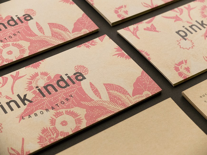 Identité visuelle Pink India