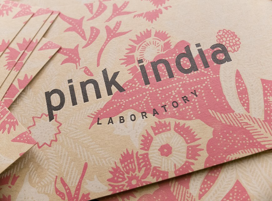 Identité visuelle Pink India
