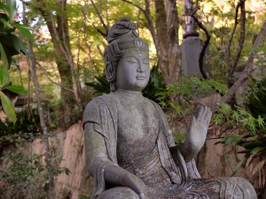 Statue Kannon à Mitaki