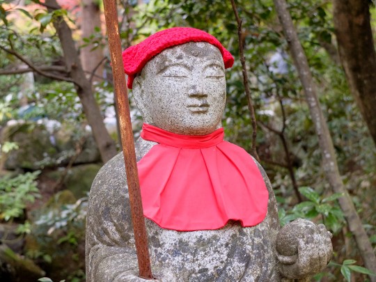 Statue Jizo à Mitaki