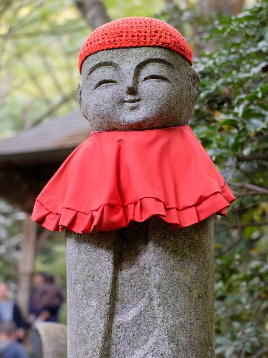 Statue Jizo à Mitaki