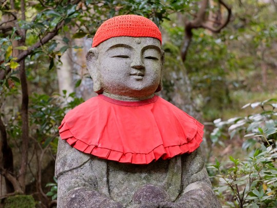 Statue Jizo à Mitaki