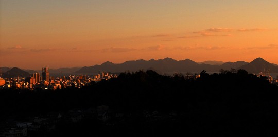 Vue sur Hiroshima depuis MItaki