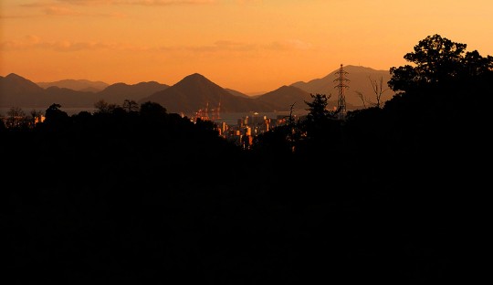 Vue sur Hiroshima depuis MItaki