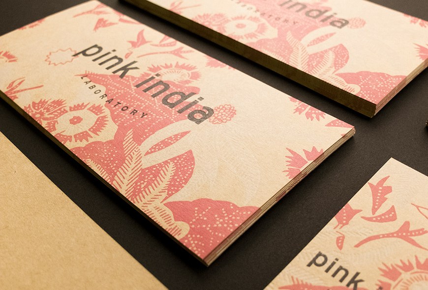 Identité visuelle Pink India