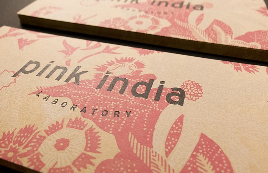 Identité visuelle Pink India