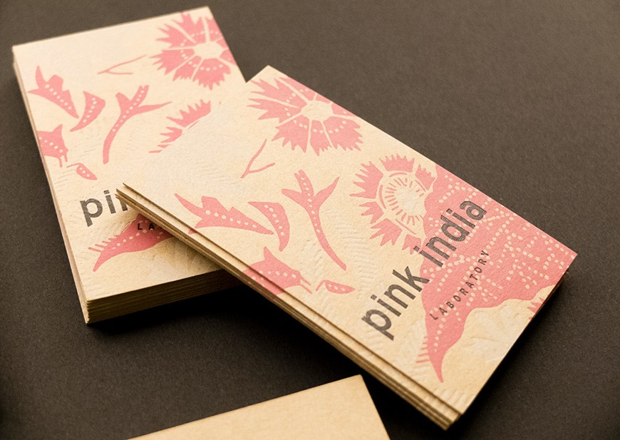 Identité visuelle Pink India