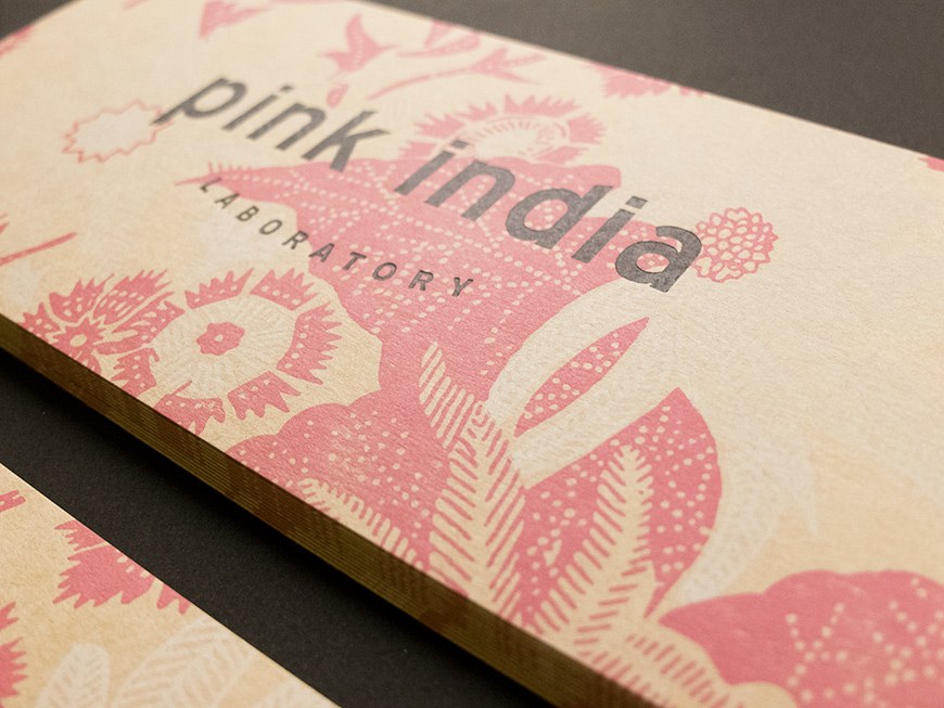 Identité visuelle Pink India