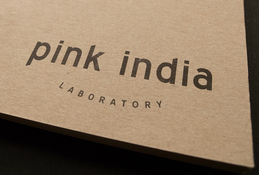 Identité visuelle Pink India