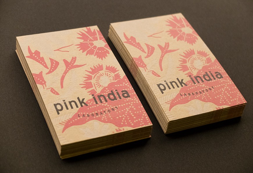 Identité visuelle Pink India