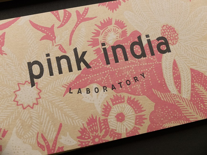Identité visuelle Pink India
