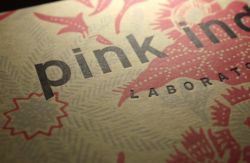 Identité visuelle Pink India