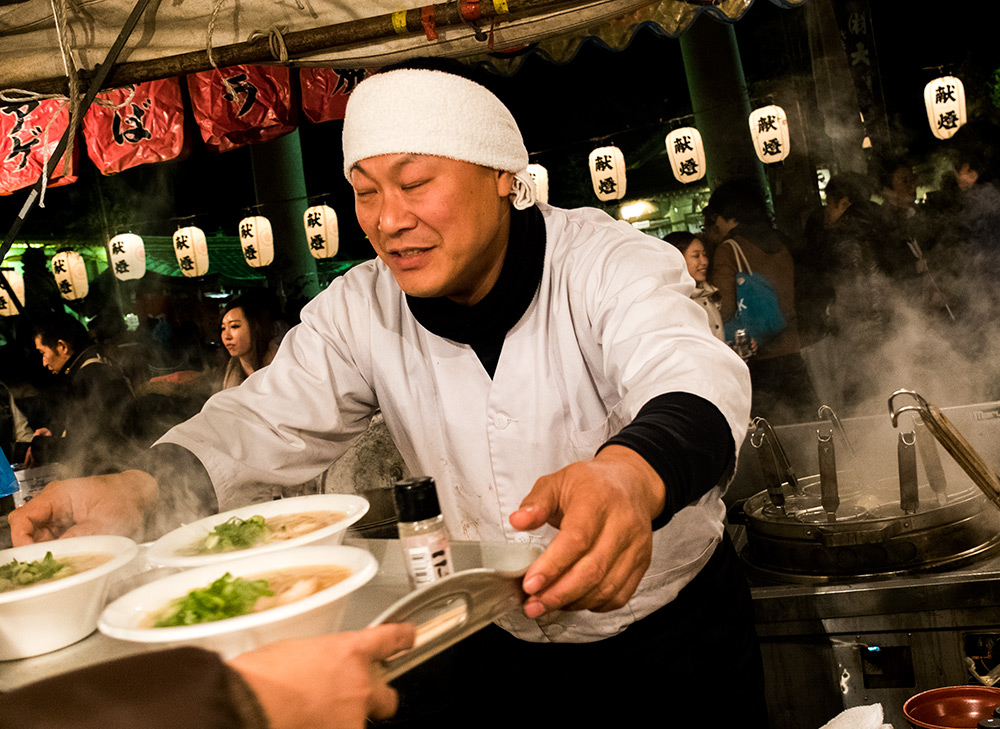 yatai de ramen d'un ami