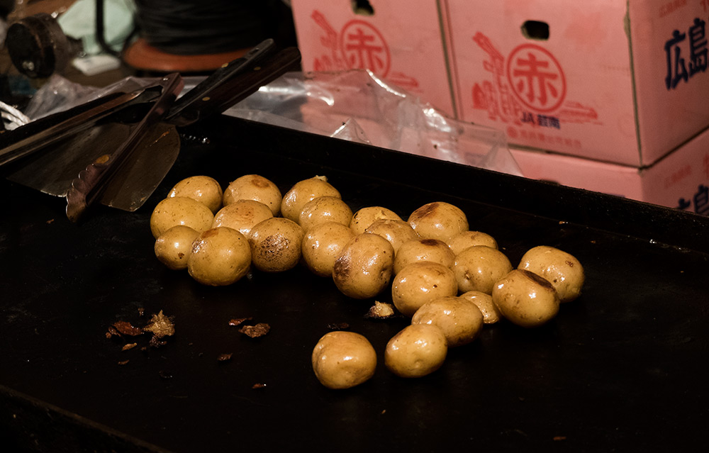 petites pommes de terre au beurre