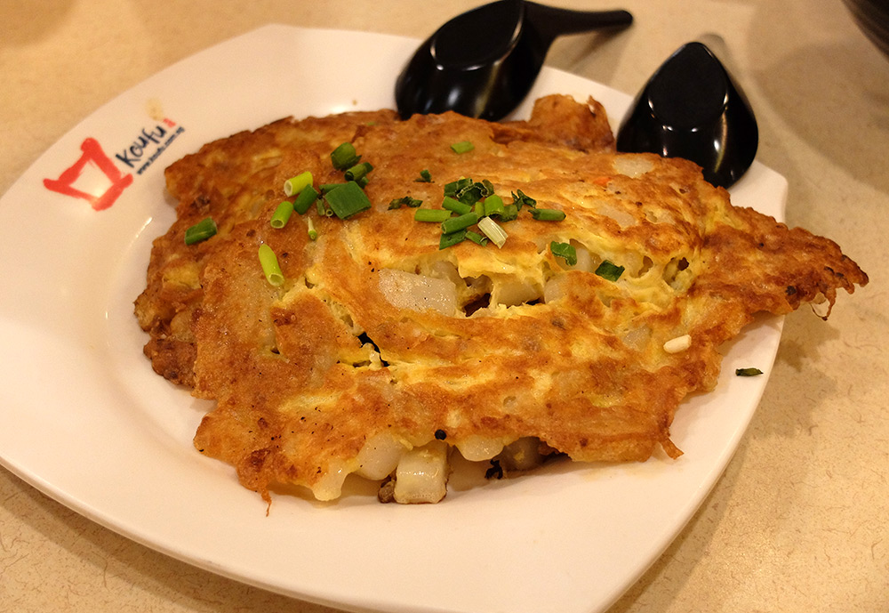 chai tow kway carrot cake Singapour