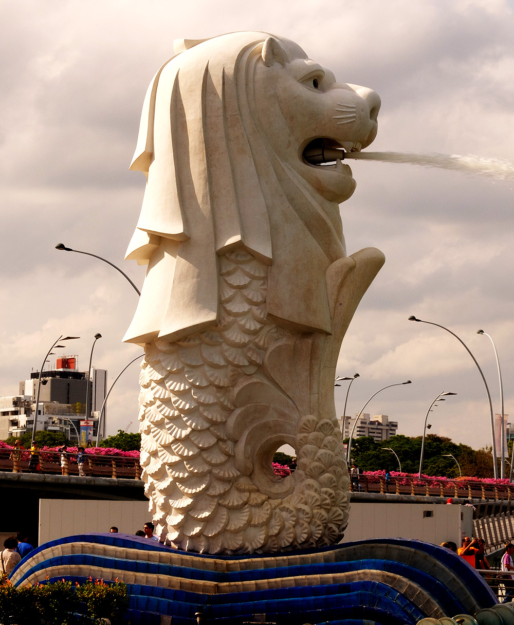 Merlion Singapour