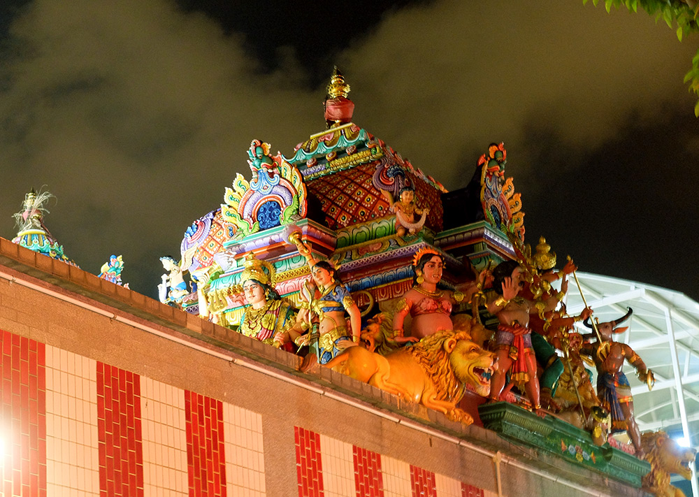 Temple Sri Veeramakaliamman Little India Singapour