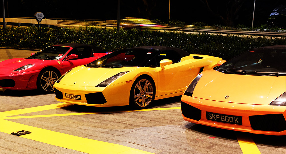 ferrari Marina Bay Sands