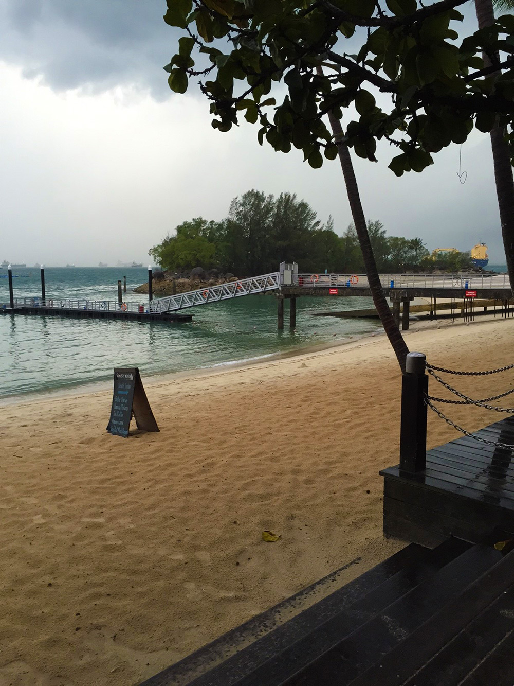 Siloso Beach Singapour