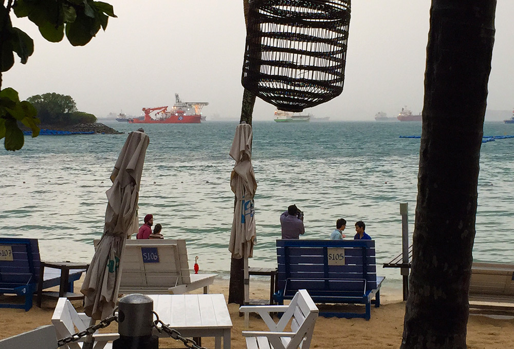 Siloso Beach Singapour