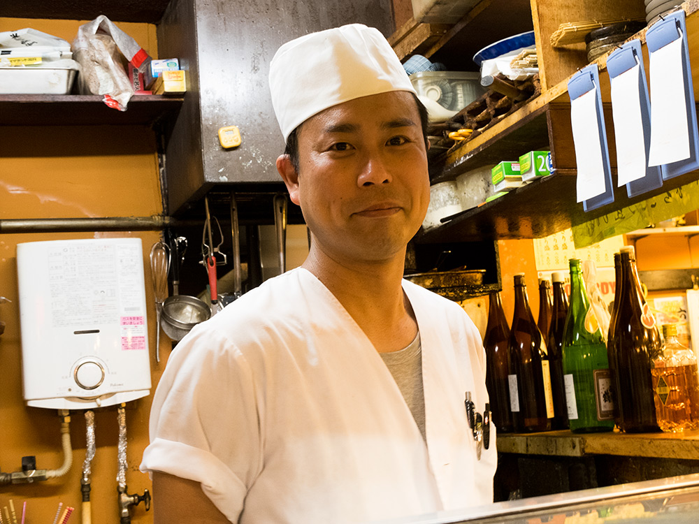 chef sushi Ganko Yatai
