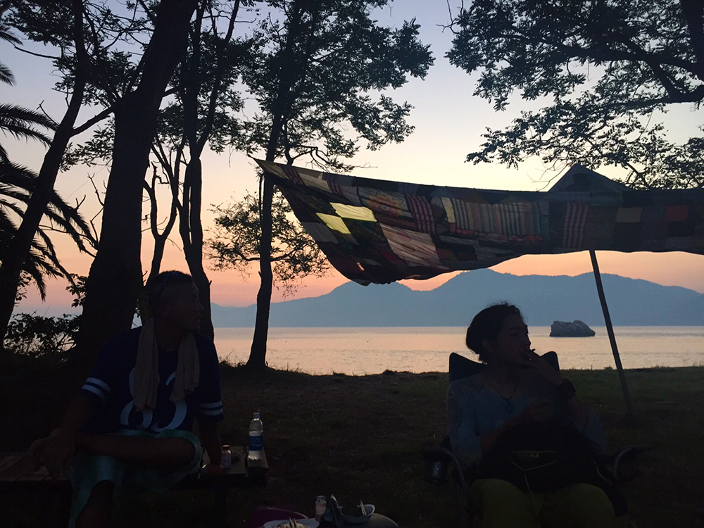 Morning Far Far Full Moon Beach Party 2015
