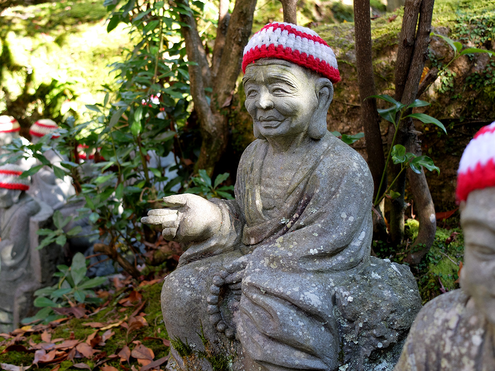 les 500 statues des disciples de Shaka Nyorai, Daisho-in, Miyajima