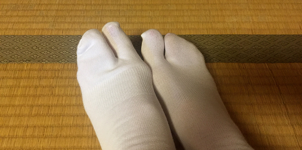 chaussettes 足袋 tabi