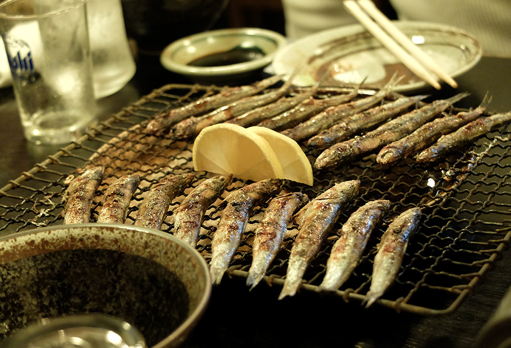 Petites sardines grillées, Hiroshima