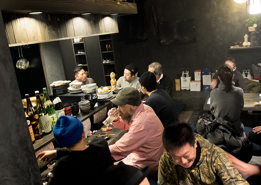 Vue générale de l'izakaya Aitsuki あい月 Hiroshima