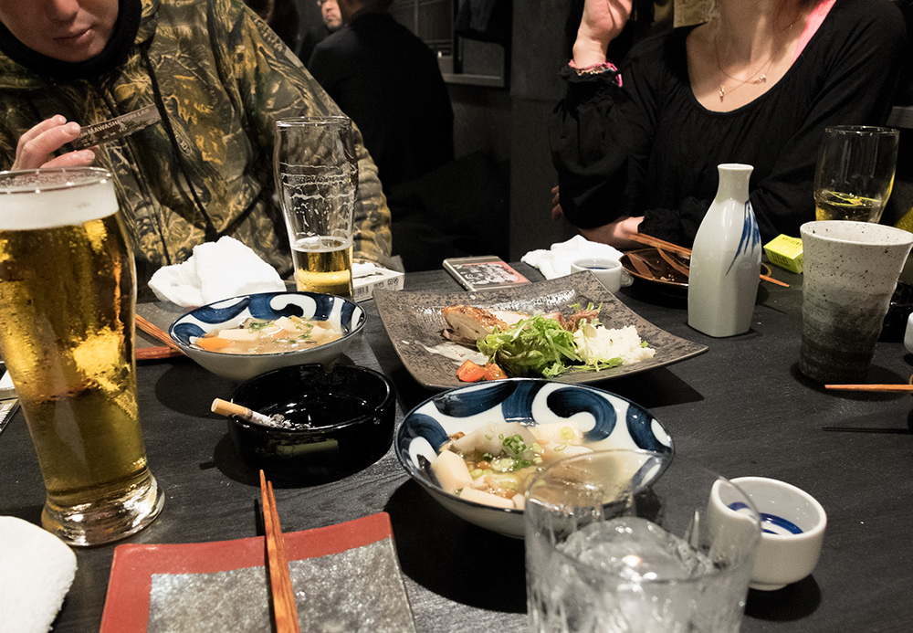 Alcool à volonté pour l'open party de l’izakaya Aistuki (あい月) Hiroshima