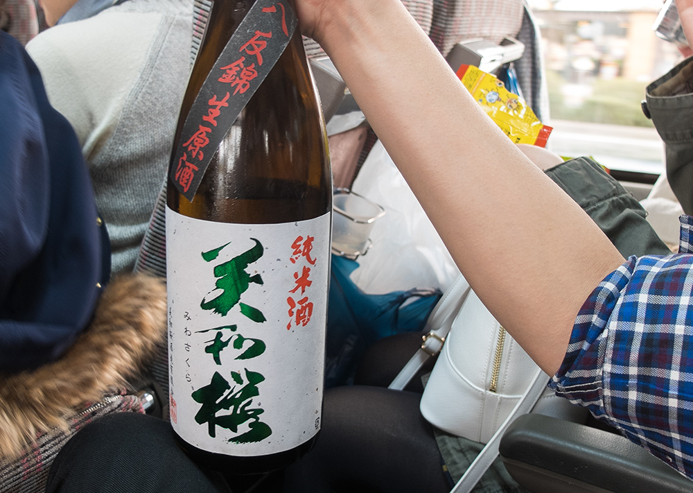 Miwa Sakura Junmai, saké d'Hiroshima