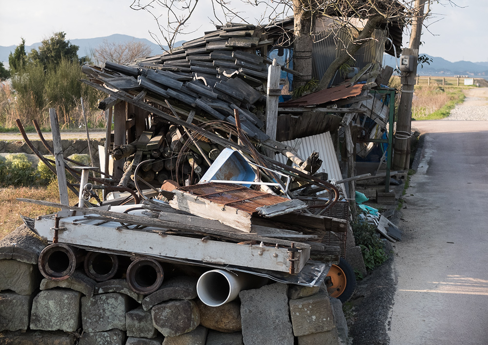 Un joli bric-à-brac, Préfecture de Shimane, campagne, Japon