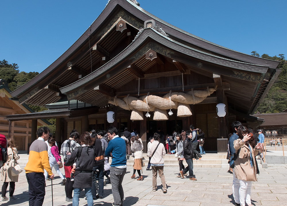 haiden du sanctuaire Izumo Taisha