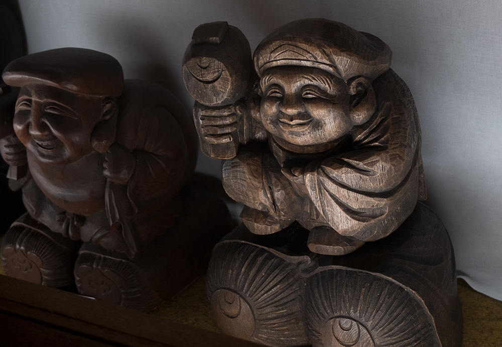 statues de Daikoku (大黒), l'une des 7 divintés du bonheur