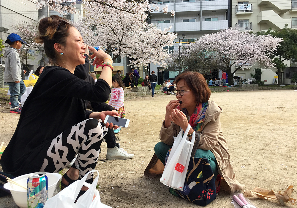 Shiho et Mamako, Hiroshima