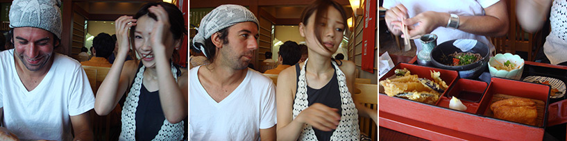Rencontre avec Kiyo et soba à la gare