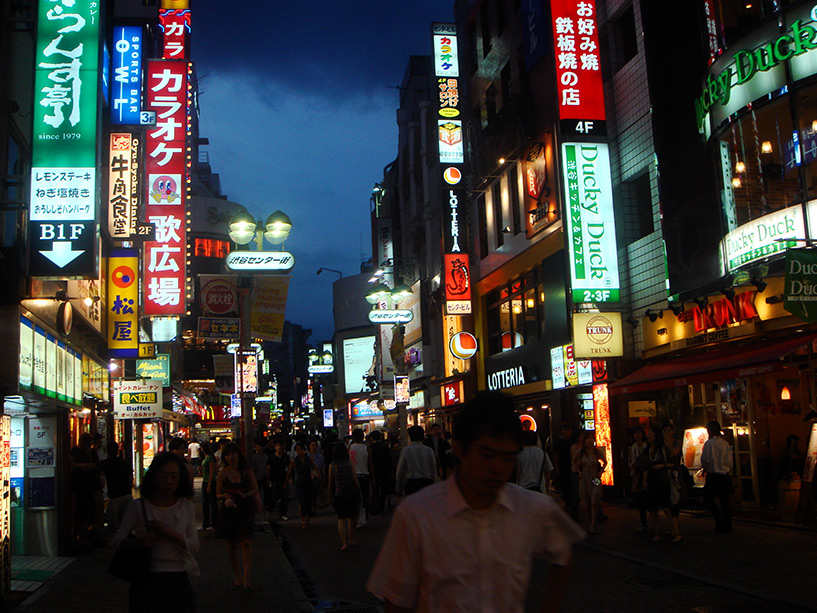 Shibuya by night 2006