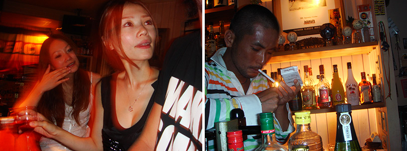 soirée bar Hiroshima Kaiko's 2006
