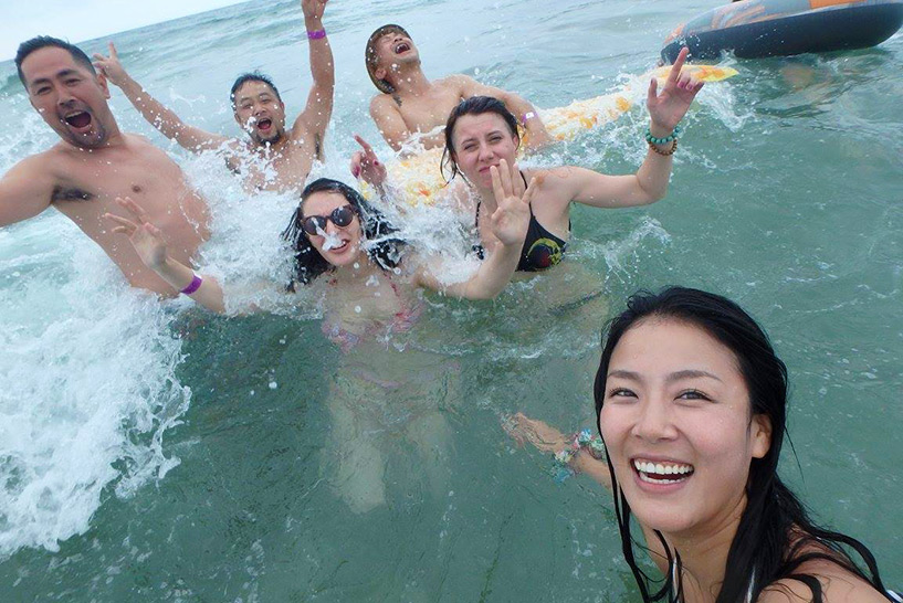 plage Japon