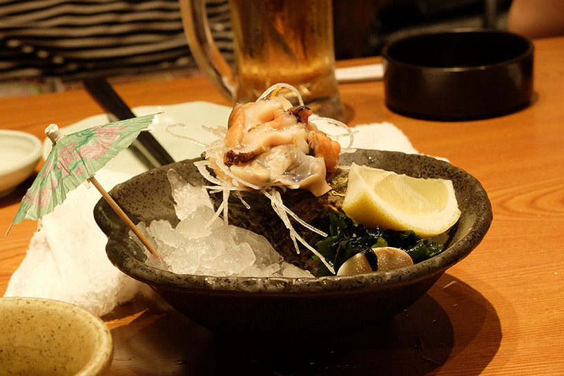 sashimi de sazae