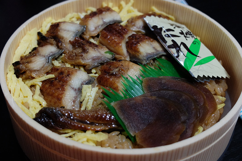 bento d'anguille unagi