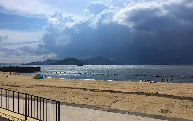 Saka Bayside beach - Hiroshima