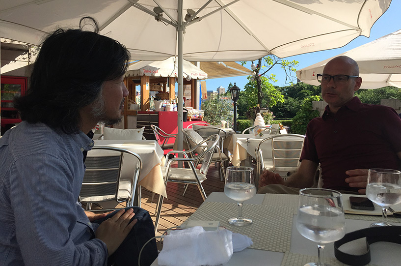 caffe Ponte Hiroshima terrasse