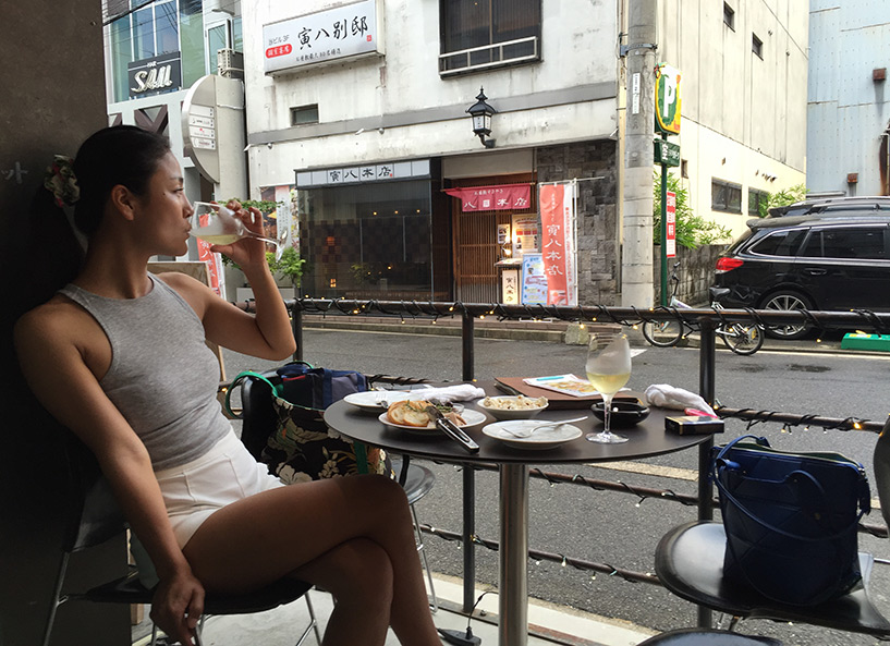 la terrasse de Carpe Diem pour un apéro