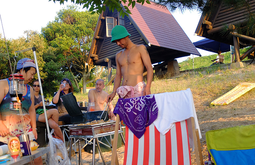 cuisine au camping Japon