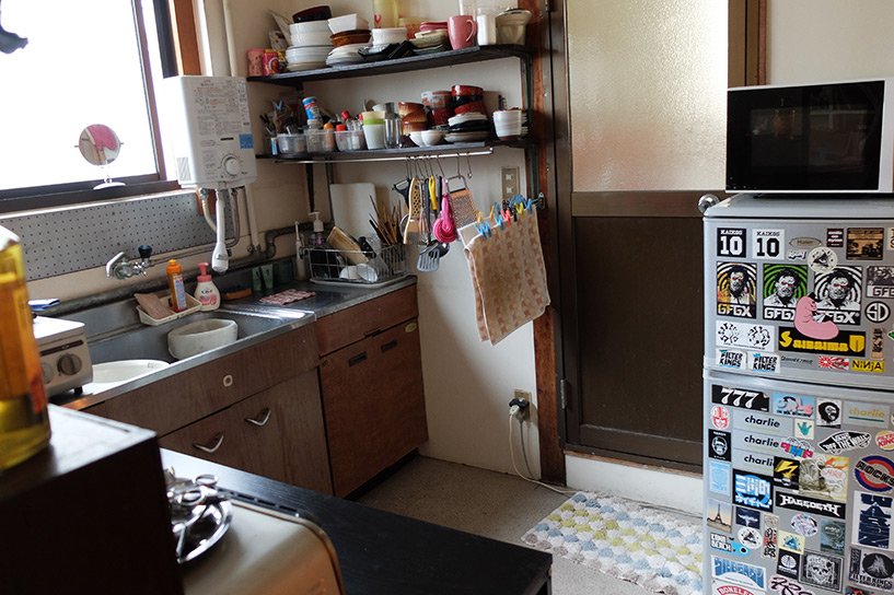 cuisine dans un appartement japonais