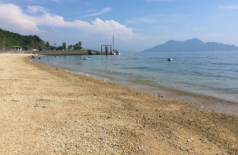 plage à Etajima, préfecture d'Hiroshima