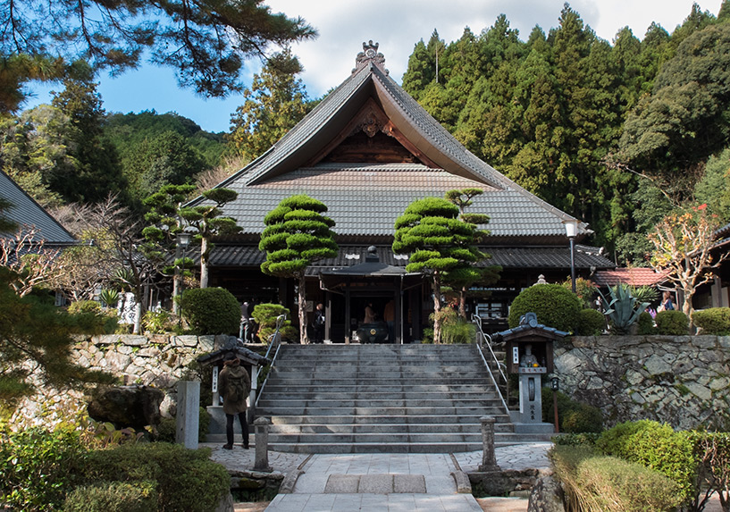 Le pavillon principal du temple Ruriko-ji, Yamaguchi